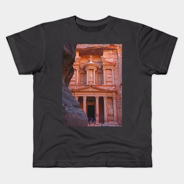 Treasury. Petra. Jordan. Kids T-Shirt by vadim19